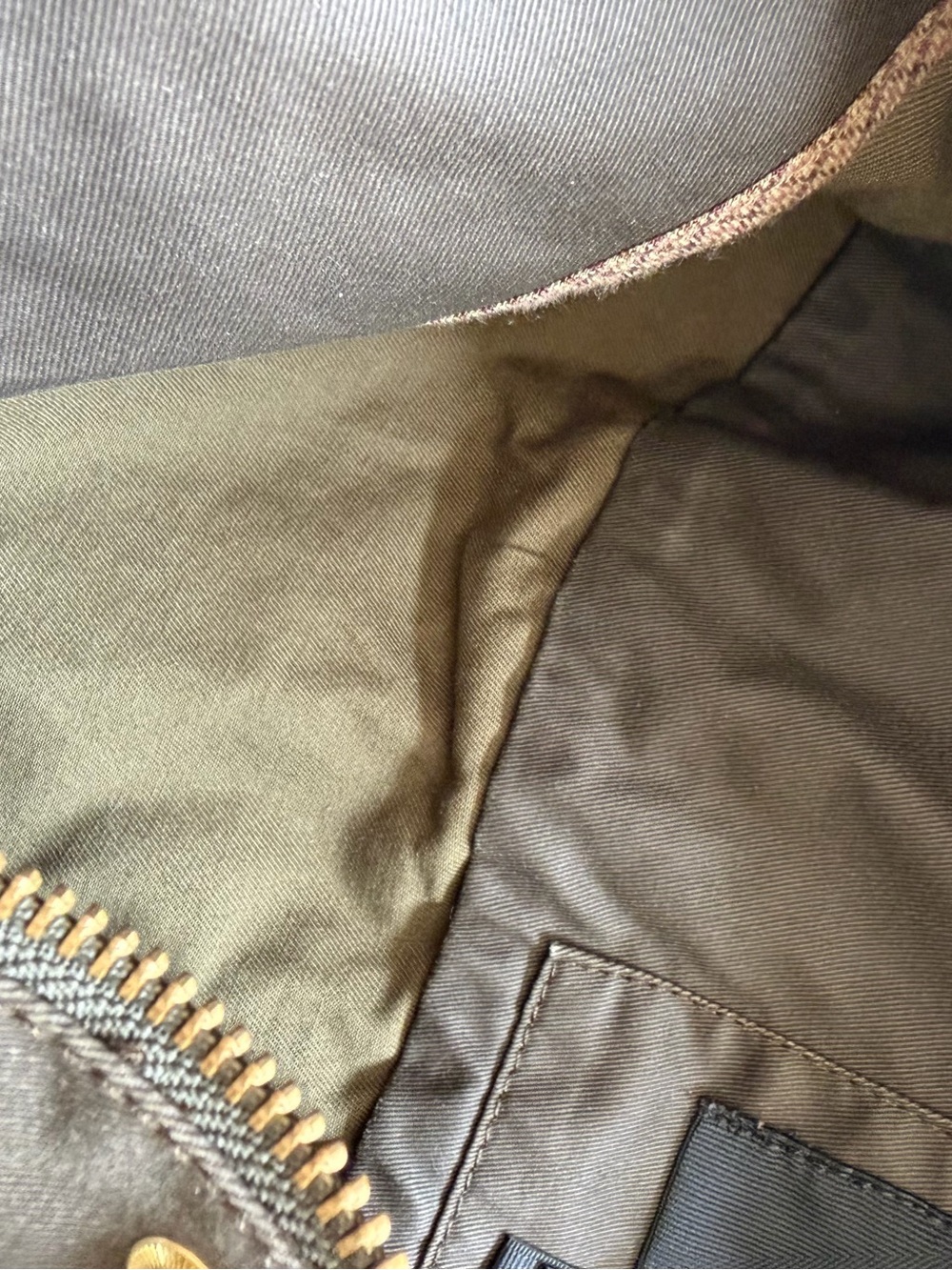 J.Crew Olive Utility Field Jacket Waxed Military Safari Women’s S - Picture 7 of 11